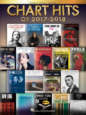 Chart Hits of 2017-2018 (Piano-Vocal-Guitar)