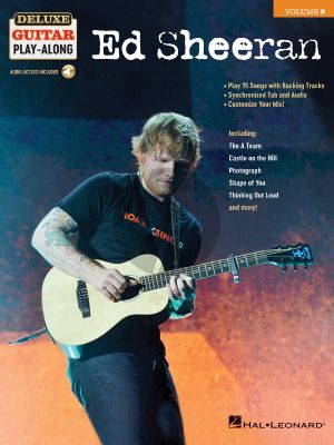 Ed Sheeran The Deluxe Guitar Play-Along Series vol.9