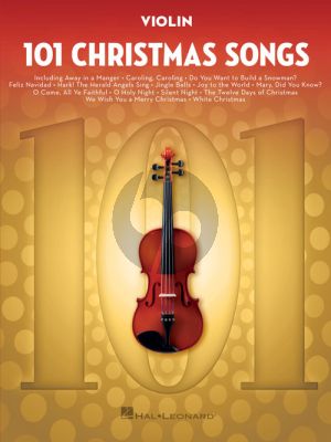 101 Christmas Songs for Violin