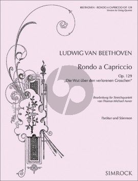 Rondo a capriccio „Die Wut über den verlorenen Groschen“