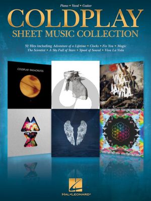 Coldplay Sheet Music Collection (Piano-Vocal-Guitar)