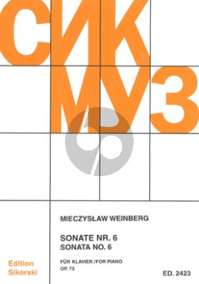 Weinberg Sonate No.6 Op.73 Klavier