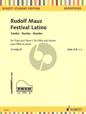 Mauz Festivo Latino Flute and Piano (Gefion Landgraf)