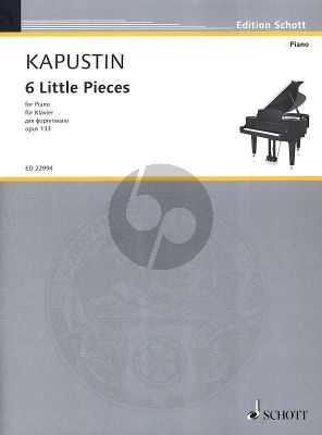 Kapustin 6 Little Pieces Op.133 Piano solo