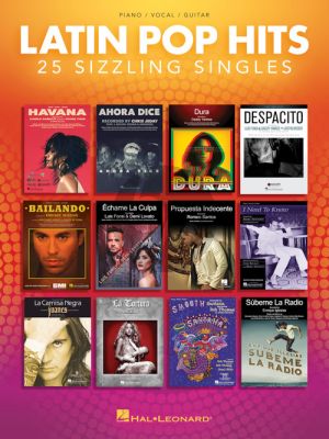 Latin Pop Hits (25 Sizzling Singles) (Piano-Vocal-Guitar)