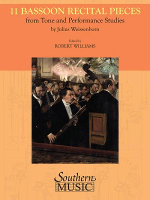 Weissenborn 11 Bassoon Recital Pieces Bassoon with Piano (from Tone and Performance Studies) (edited by Robert Williams)