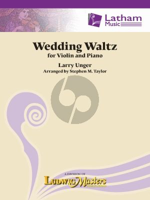 Unger Wedding Waltz for Violin and Piano