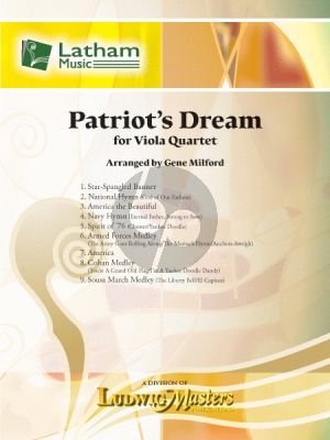 Patriot's Dream for Viola Quartet