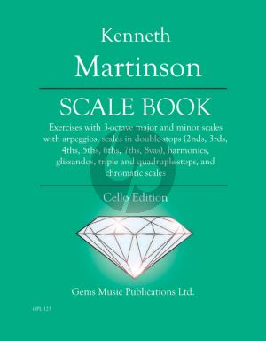 Martinson Scale Book Cello Edition