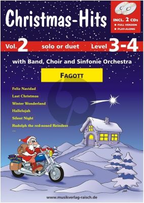 Christmas Hits Vol. 2 Fagott (Buch mit 2 CD's)