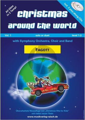 Christmas around the World für Fagott (Buch mit 2 CD's)