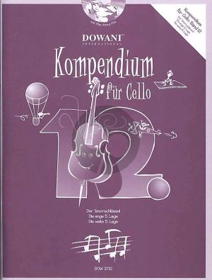 Kompendium für Cello Vol. 12 (Bk-Cd)