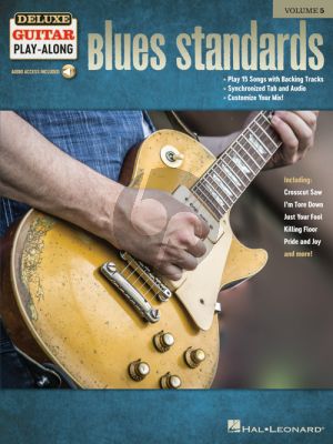 Blues Standards for Guitar (Deluxe Guitar Play-Along Volume 5) (Book with Audio online)