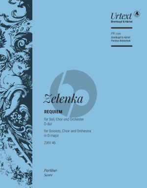 Zelenka Requiem D-dur ZWV 46 Soli-Chor-Orchester Partitur (David Erler)