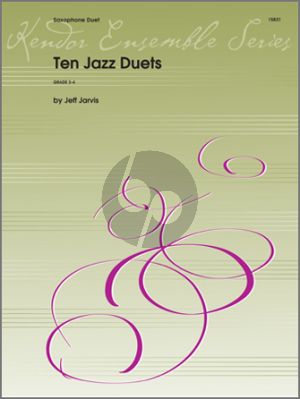 10 Jazz Duets 2 Alto (or Tenor) Saxophones
