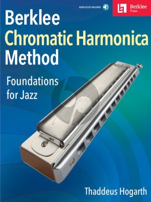 Hogarth Berklee Method for Chromatic Harmonica (Foundations for Jazz) (Book with Audio online)