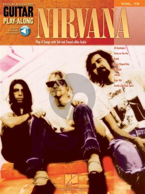 Nirvana for Guitar with Standard Notation and TAB Book with Audio Online (Hal Leonard Guitar Play-Along Vol.78)