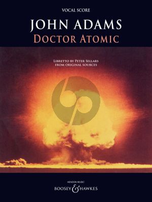 Adams Doctor Atomic Vocal Score (Opera in 2 Acts)