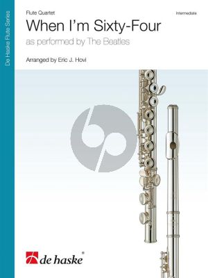 Beatles When I'm Sixty-Four 4 Flutes (Score/Parts) (Eric J. Hovi)
