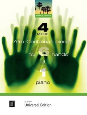 Cornick 4 More Afro-Caribbean Pieces for 6 Hands at 1 Piano