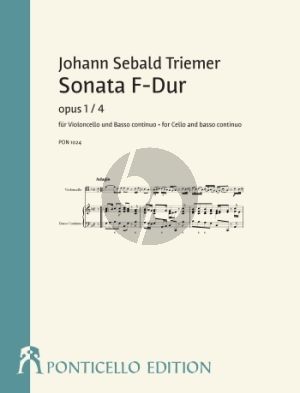 Triemer Sonata F-Dur Op. 1 No.4 Violoncello-Bc (Holger Best)