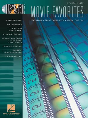 Movie Favorites Piano Duet