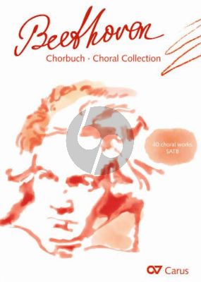 Chorbuch Beethoven SATB Chorleiterband mit CD (Jan Schumacher)