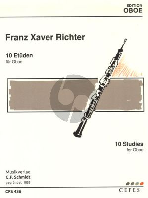 Richter 10 Etuden Oboe