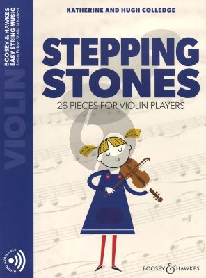 Stepping Stones for Violin Book with Audio Online