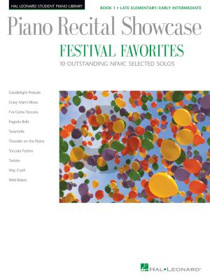 Piano Recital Showcase – Festival Favorites Book 1