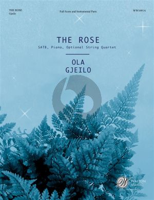 Gjeilo The Rose SA and Piano (opt. String Quartet) (Score/Parts)