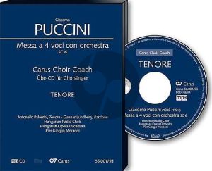 Messa a 4 Voici (Messa di Gloria) Soli-Chor-Orchester Tenor Chorstimme CD