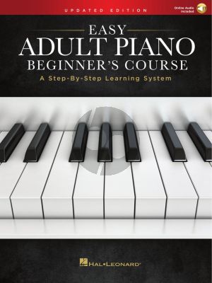 Easy Adult Piano Beginner's Course – Updated Edition (Book with Audio online)