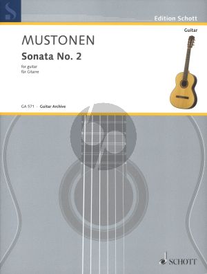 Mustonen Sonata No. 2 for Guitar Solo