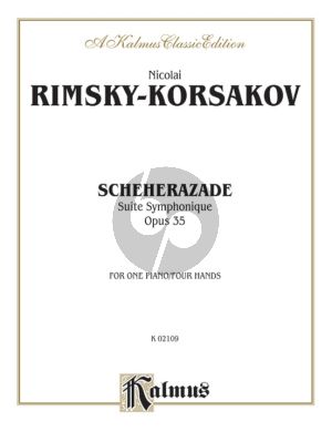 Rimsky-Korsakov Scheherezade Op. 35 Piano 4 hands