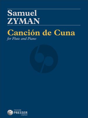 Zyman Cancion de Cuna for Flute and Piano