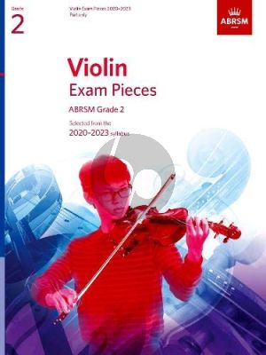 Album Violin Exam Pieces 2020-2023, ABRSM Grade 2 Solo Part