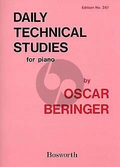 Beringer Daily Technical Studies for Piano