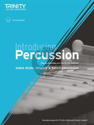 Introducing Percussion (Pieces, exercises and tips for the beginner) (Book with Audio online)
