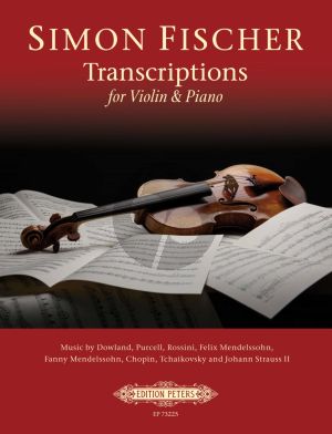 Simon Fischer - Transcriptions for Violin and Piano