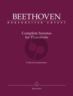 Del Mar Beethoven Complete Sonatas for Pianoforte (Anthology Critical commentary)