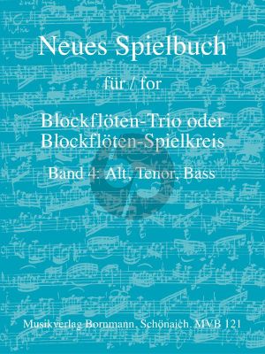 Album Neues Spielbuch für Blockflöten-Trio Vol.4 (ATB)