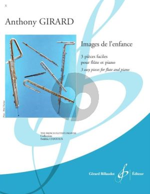 Girard Images de l'enfance Flute et Piano (3 Pieces faciles) (easy level - grade 3)