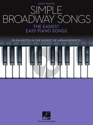 Simple Broadway Songs (The Easiest Easy Piano Songs)