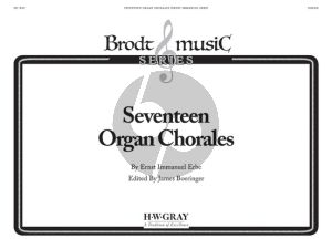 Brahms 17 Organ Chorales (arr. Hermene Warlick Eichhorn)