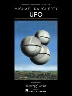 Daugherty UFO for Percussion and Orchestra (piano reduction)