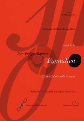Rameau Pigmalion RCT 52 Soli-Choir-Orchestra (Vocal Score) (Nathalie Berton-Blivet)