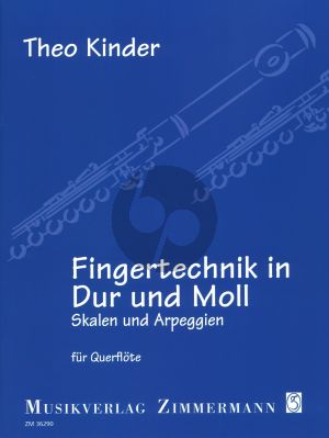 Kinder Fingertechnik in Dur und Moll fur Querflote (Skalen und Arpeggien) (Jahresgabe 2019 des Vereins "Freunde der Querflöte e. V.")