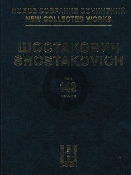 Shostakovich Sofia Perovskaya (Film Music) Op. 132 and King Lear Op. 137 (Full Score) (New Collected Works Vol. 142)