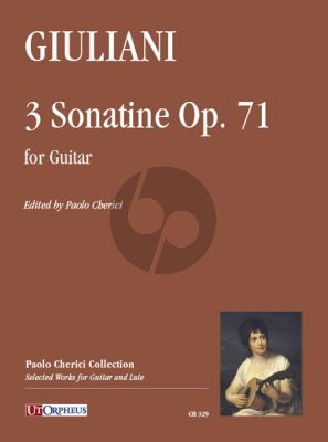 Giuliani 3 Sonatine Op. 71 for Guitar (edited by Paolo Cherici)